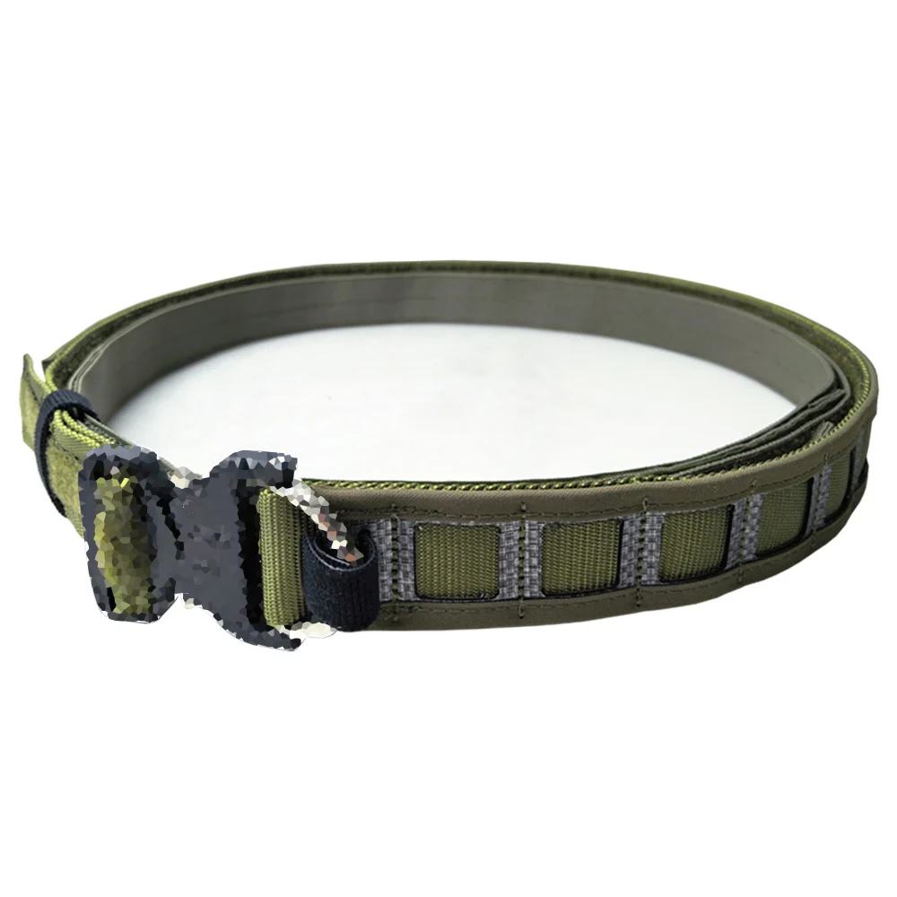 Cinturón táctico MOLLE liberación rápida para airsoft, paintball
