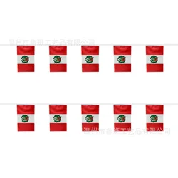 Banderines de Perú decorativos para fiestas y festivales