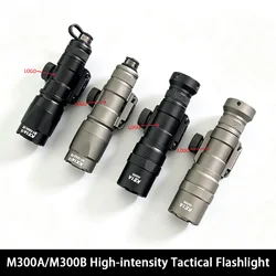 SureFire linterna táctica M600 con Modbutton Lite y rail 20 mm