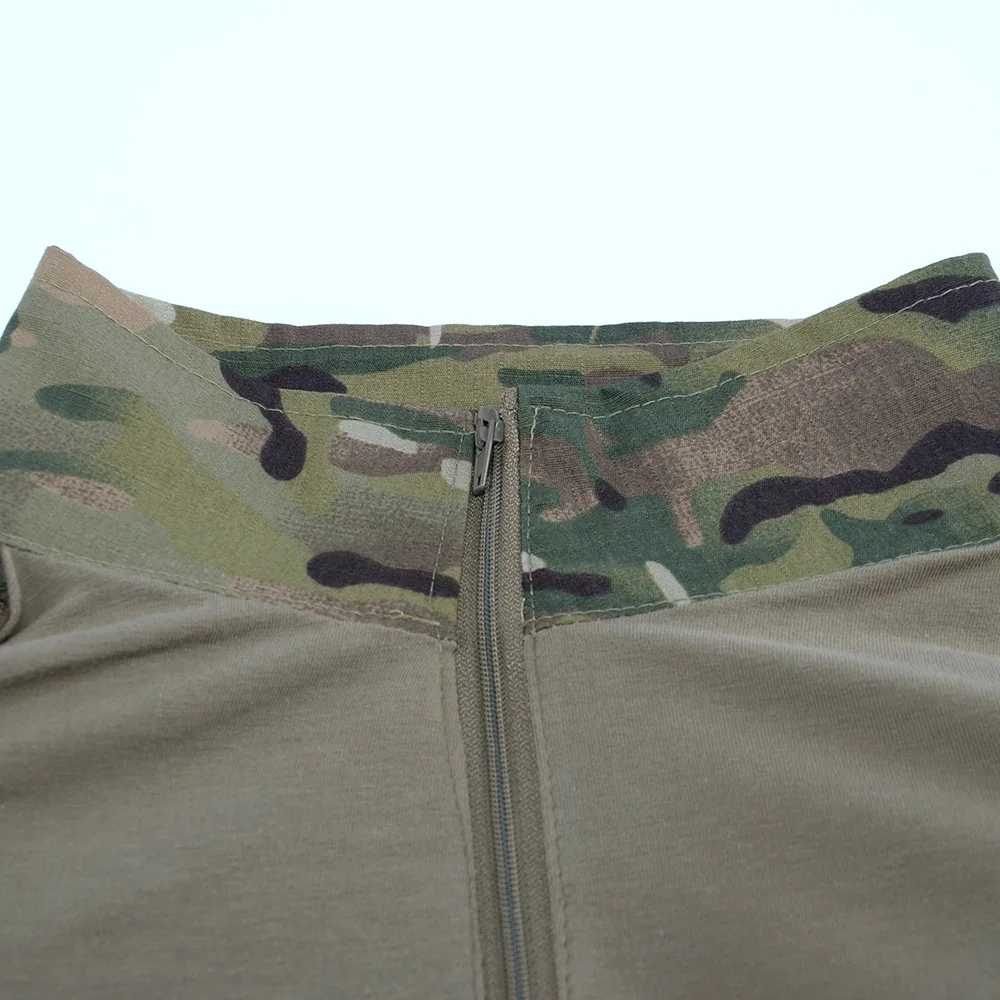 Vista del conjunto en camuflaje Multicam