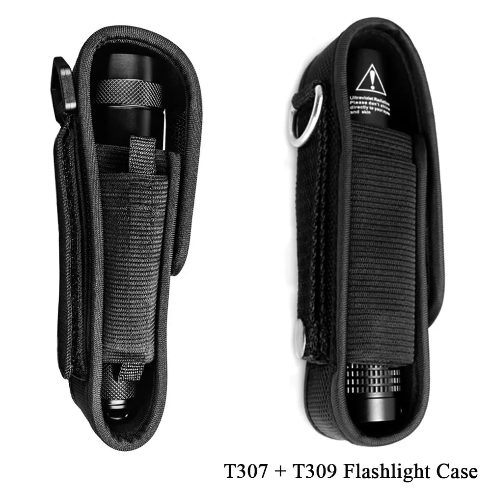 Funda de cinturón para linterna T307/T309 con mosquetón - imagen 3
