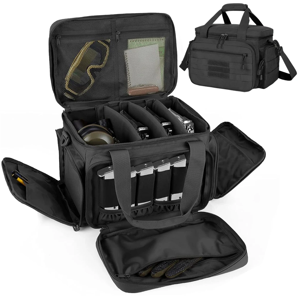 Bolsa táctica para pistola vista frontal