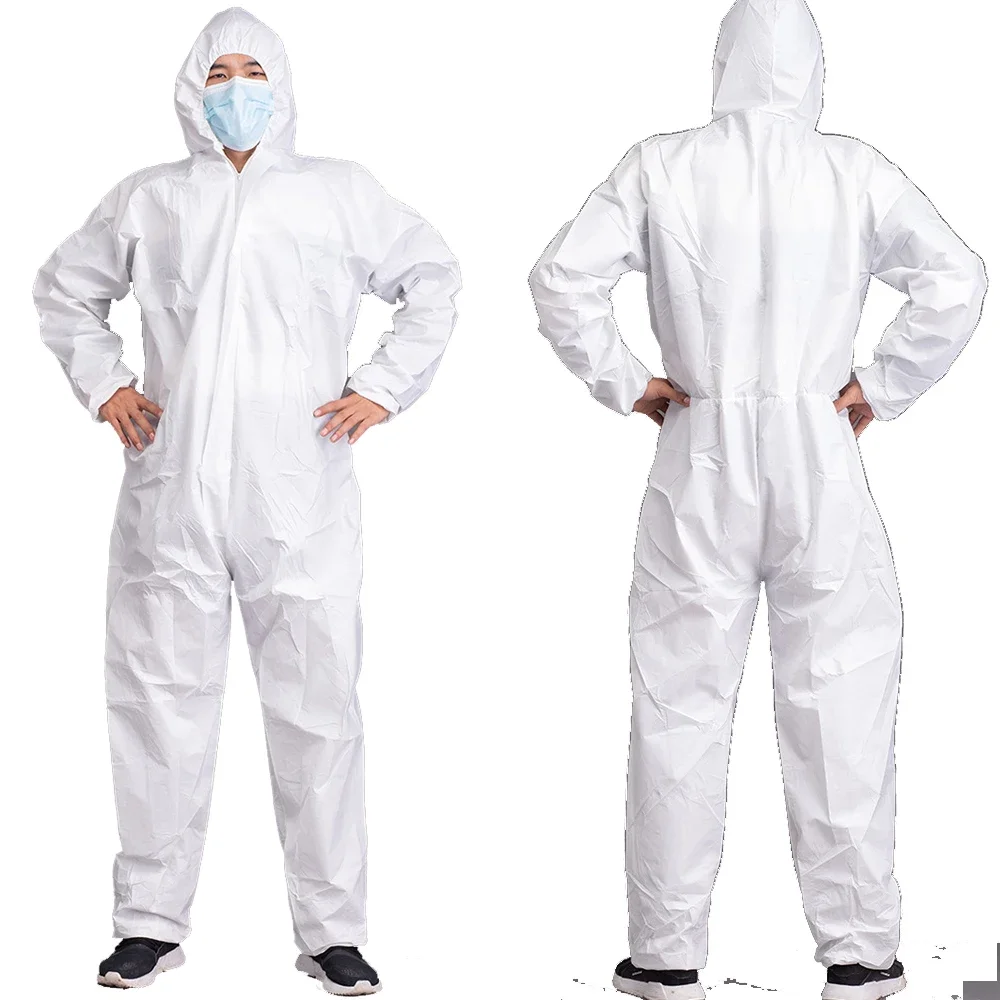 Mono desechable transpirable - seguridad laboral, polvo y aceite - imagen 5
