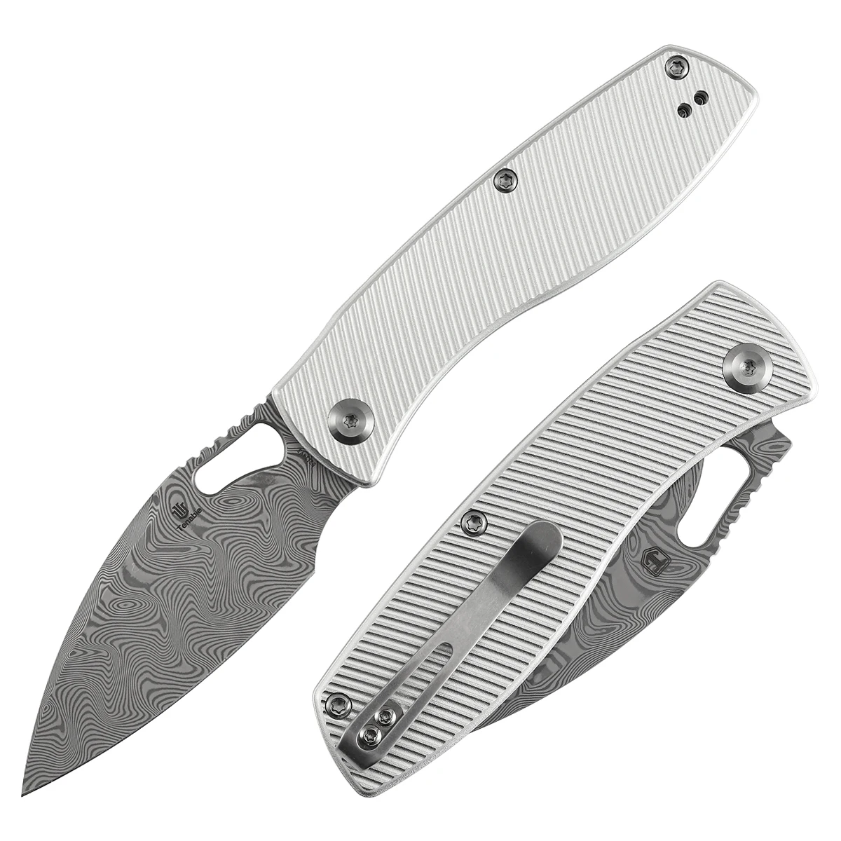 Cuchillo plegado compacto para transporte