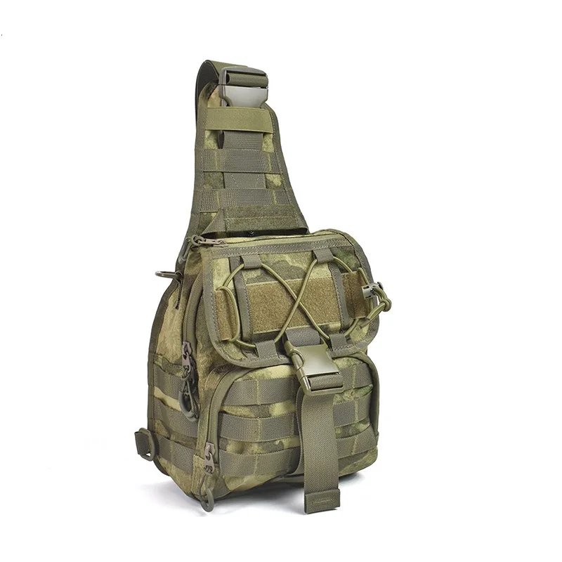 Bolsa de mensajero impermeable táctica MOLLE para ciclismo