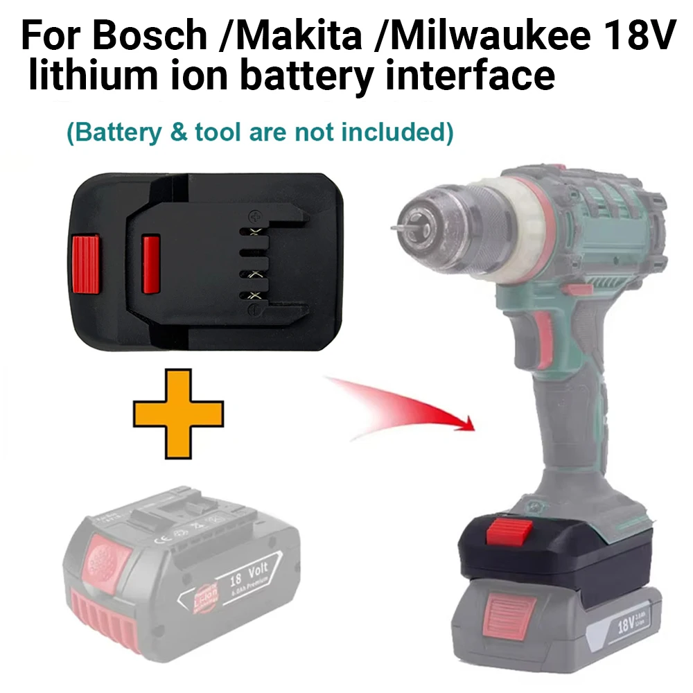 Adaptador batería 18V Parkside X20V compatible Makita Bosch Milwaukee