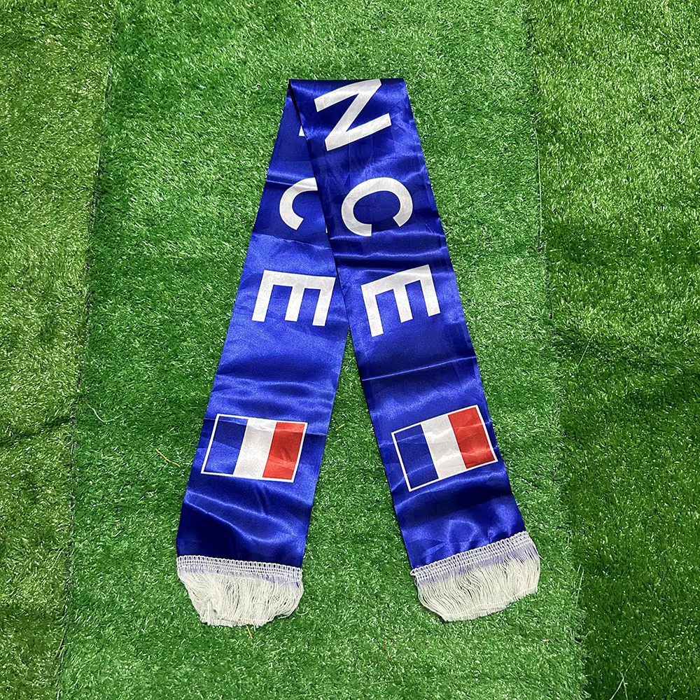 Detalle doble estampado bandera francesa