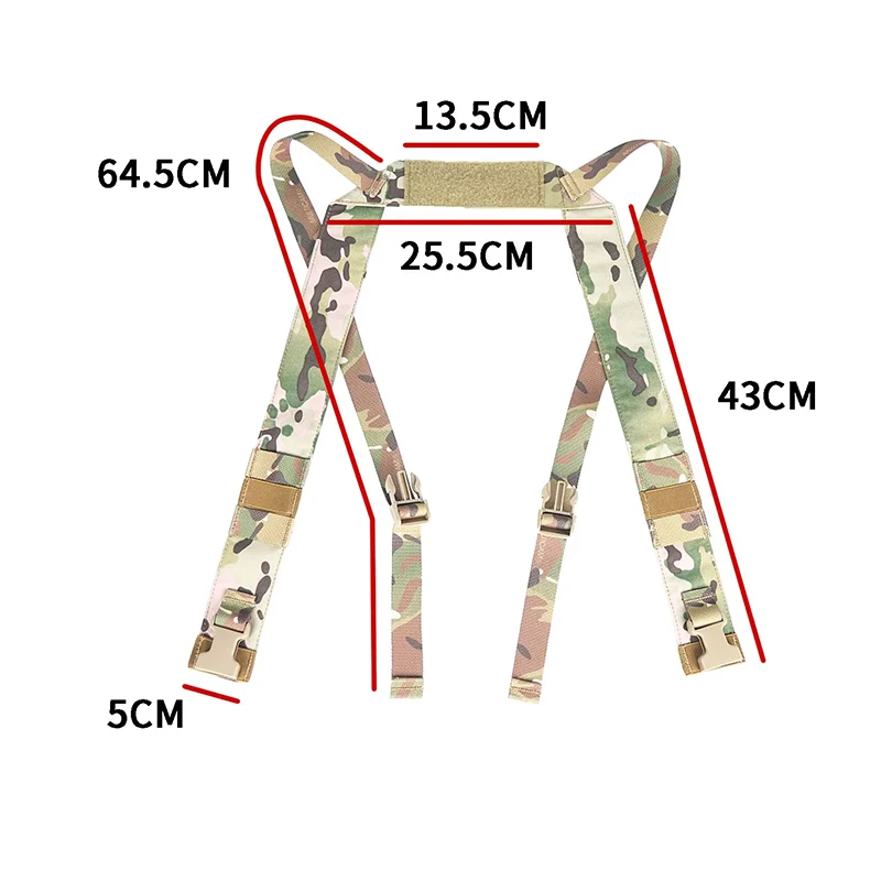 Aparejo de pecho táctico MOLLE MK3 MK4 SS modular