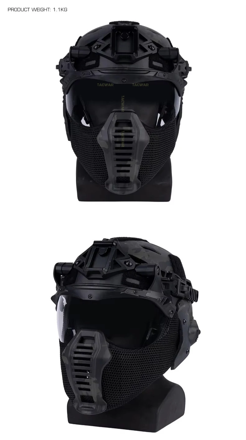 Protección de oreja y ajuste lateral