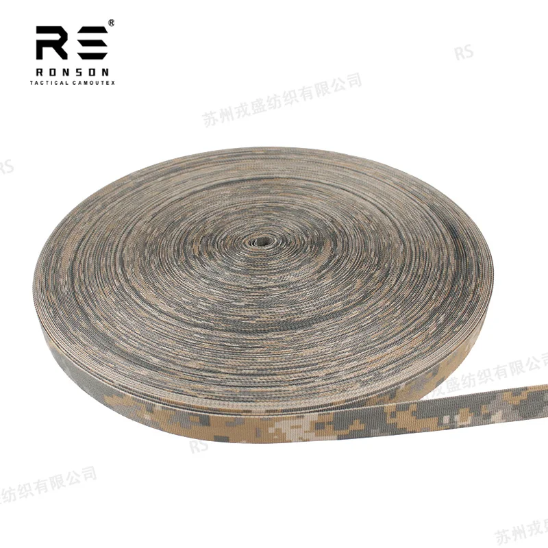 Cinta MOLLE 25mm camuflaje con borde delta y compatibilidad NIR - imagen 4
