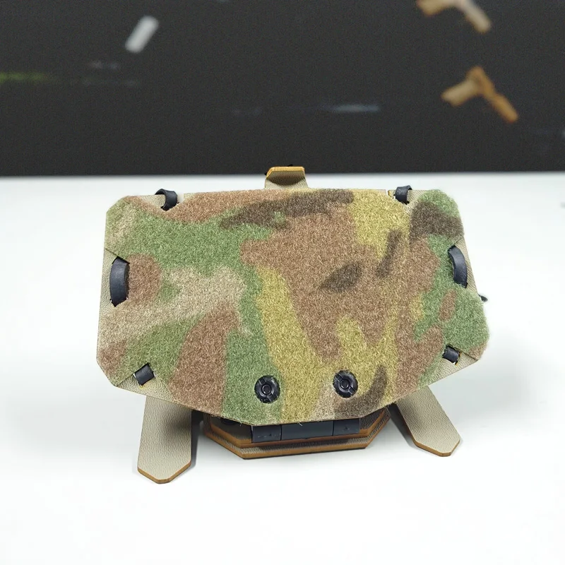 Chaleco táctico MOLLE con funda teléfono y placa Kydex plegable