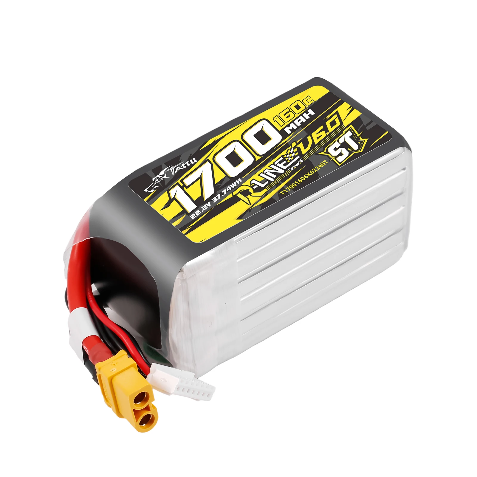 Batería LiPo TATTU R-LINE 22,2V para RC FPV, dron y cuadricópteros - imagen 2