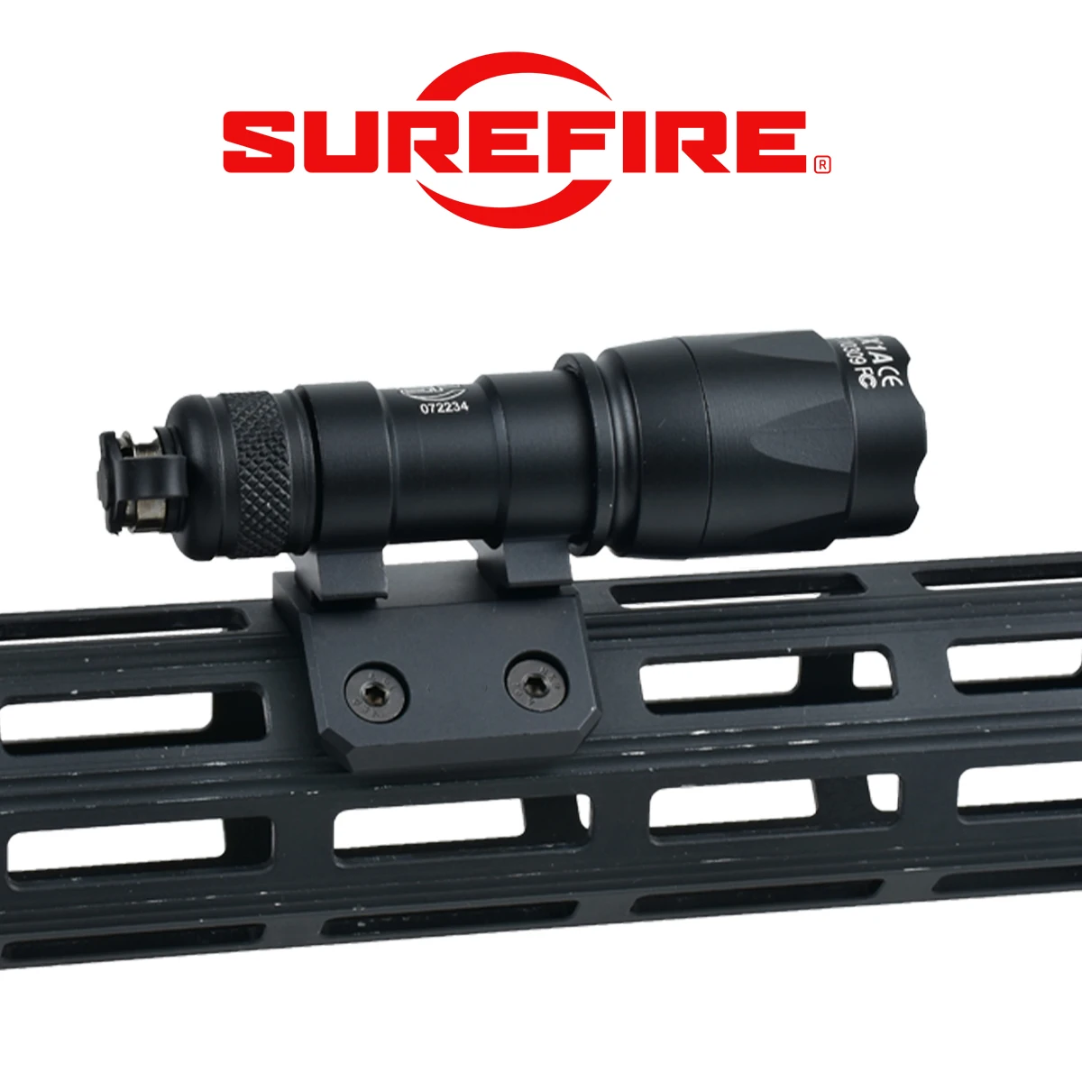 Linterna táctica M300C con riel offset y doble interruptor - imagen 3