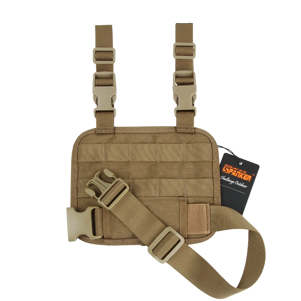 Panel de pierna MOLLE táctico – Portarevistas para muslo - imagen 5