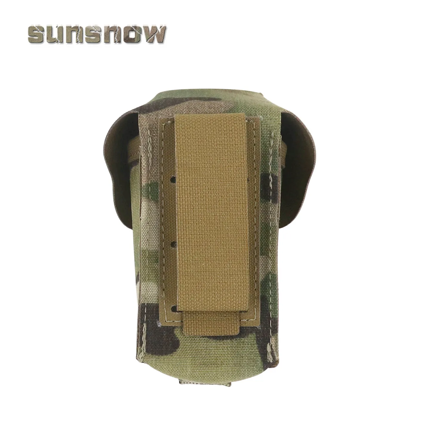 Funda táctica ARS con tapa abatible para cargadores Flashbang y humo - imagen 2