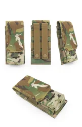 Portacargadores M4 MOLLE para cargadores tácticos al aire libre