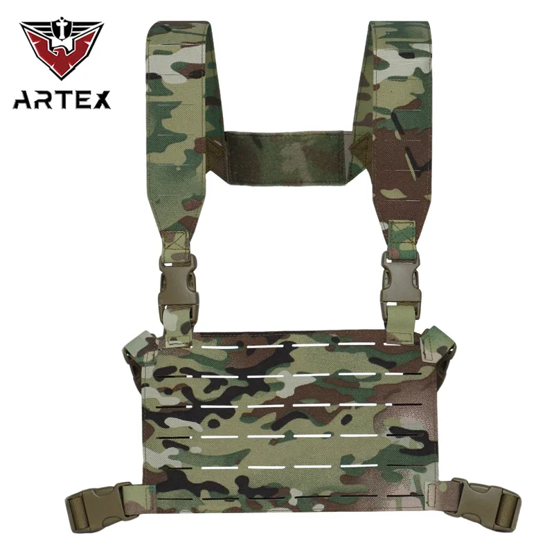 Chaleco táctico Chest Rig MOLLE MK5 con portacargadores para rifle - imagen 5