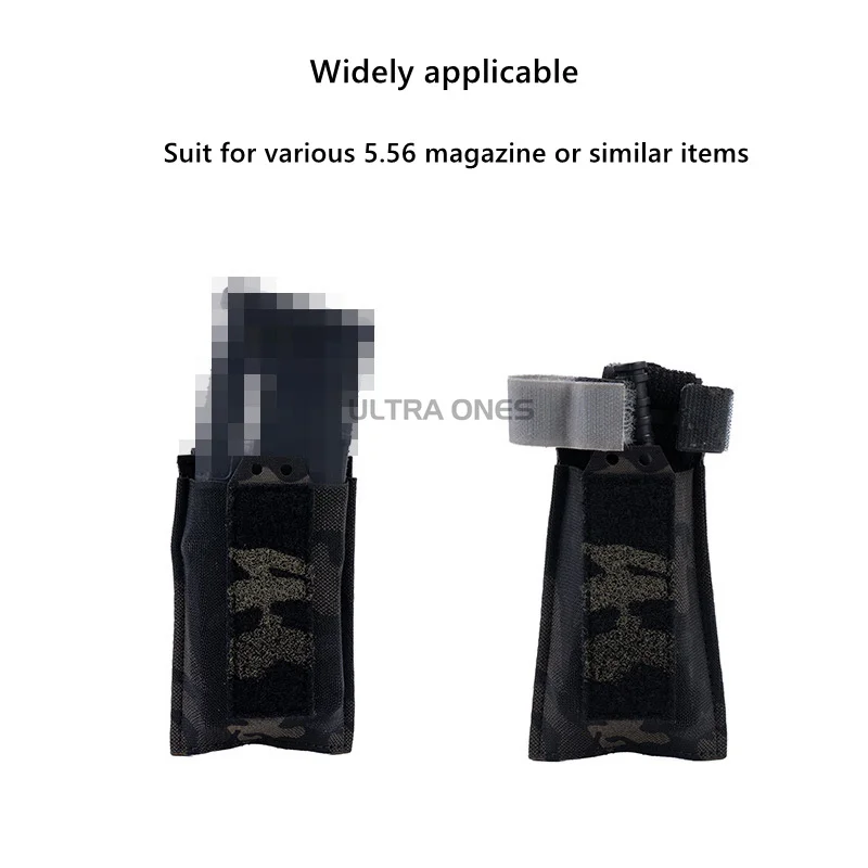 Portacargadores tácticos MOLLE bolsa elástica multiusos cargadores - imagen 5