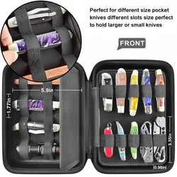 Estuche para cuchillos plegables ripstop, bolsa táctica
