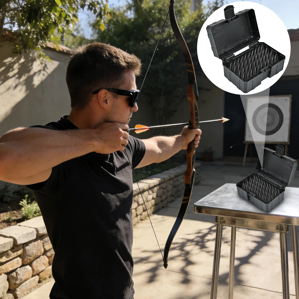 Estuche rígido ABS para puntas de flecha – almacenamiento arco - imagen 5
