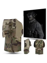 Bolsa táctica MOLLE para controlador de dron, portacargadores