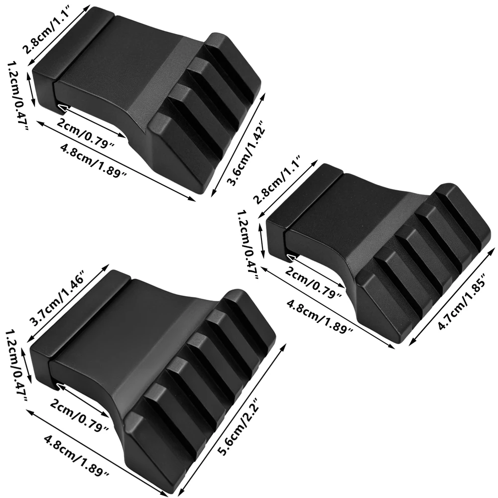 Soporte Picatinny desplazado 45° para ópticas y accesorios тактический - imagen 3