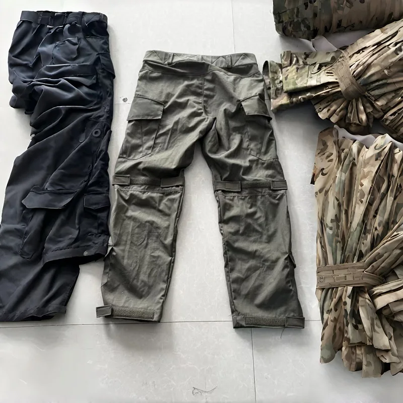 Pantalones tácticos exteriores RG/BK nailon y algodón - imagen 2