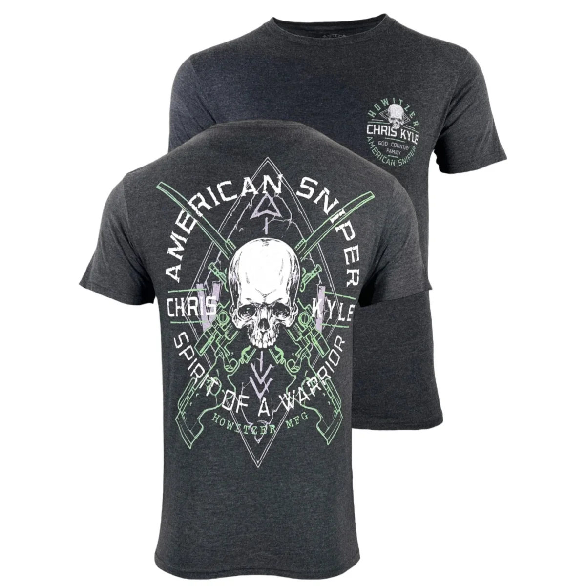 Chris Kyle Sniper's Lair camiseta táctica algodón Howitzer hombre - imagen 5
