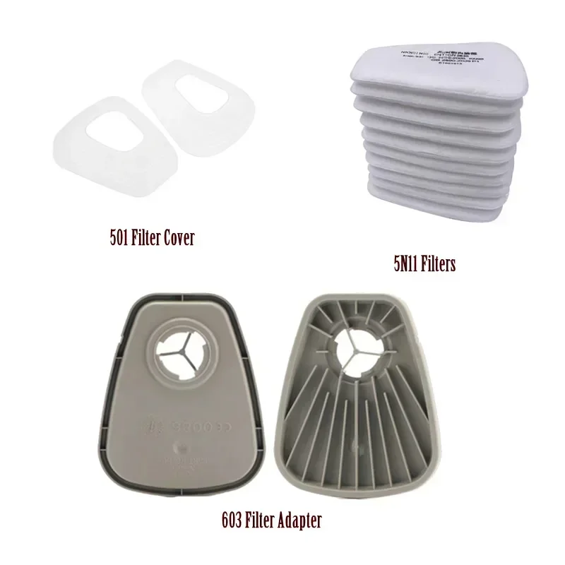 Filtro electrostático 5N11 para respirador 3M 6200/7502/6800/FF402