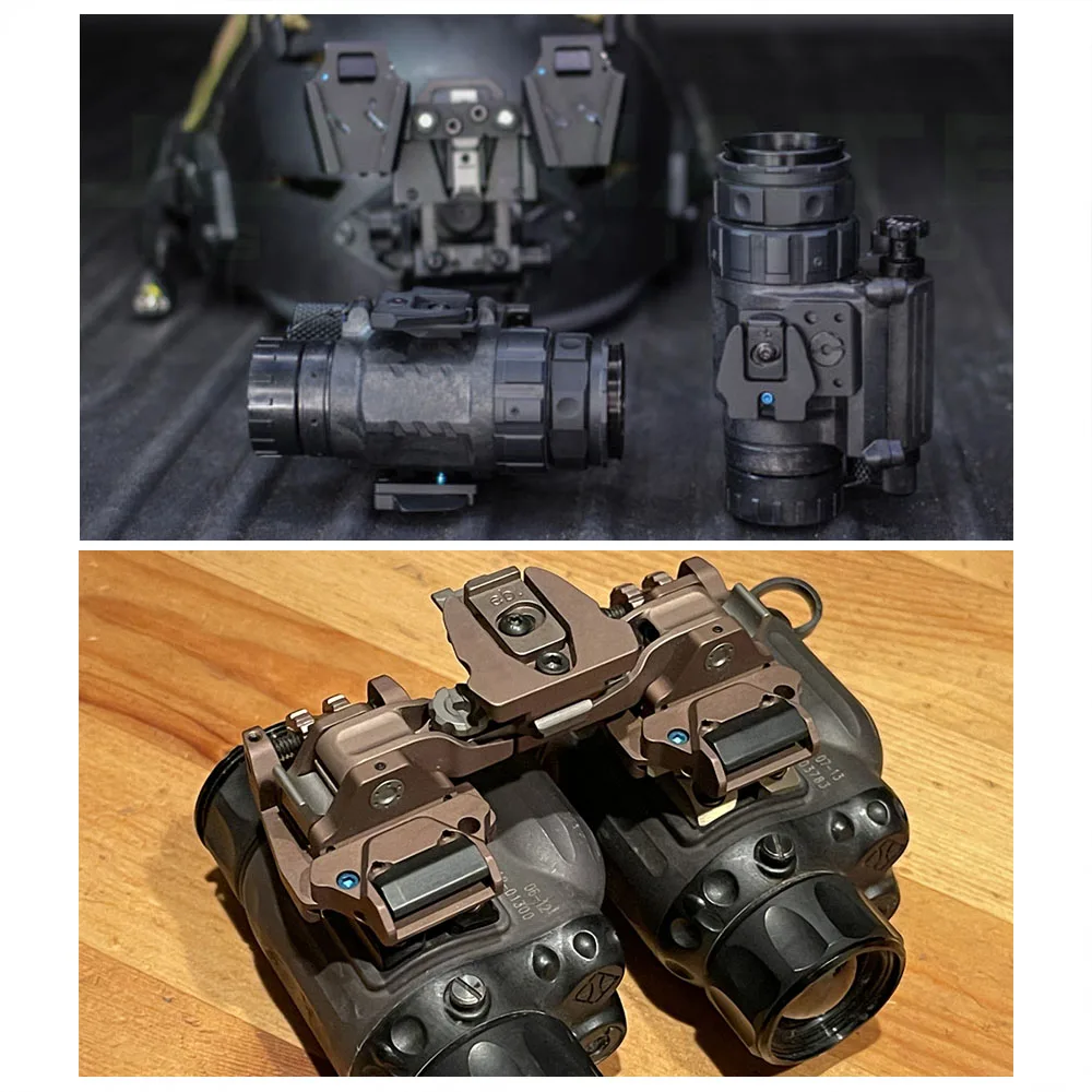 RQE Gafas de puente táctico NVG universales montura rinocular - imagen 4