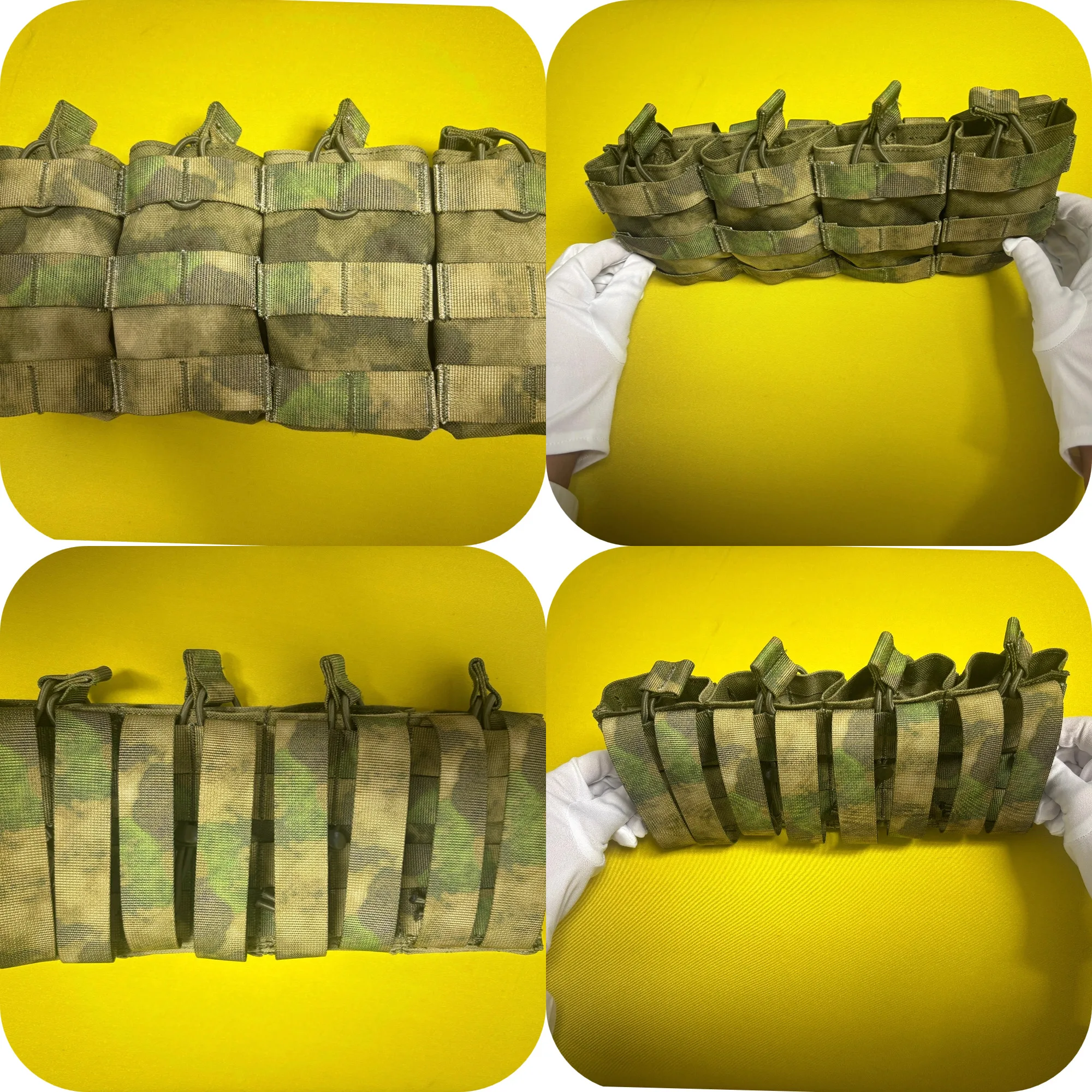 Bolsa portacargadores Quad Mag JPC Green Ruin EMR táctica - imagen 5