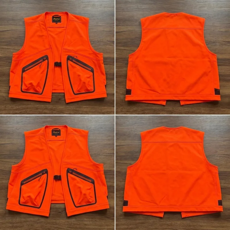 Chaleco alta visibilidad reflectante hombre para caza aire libre - imagen 3