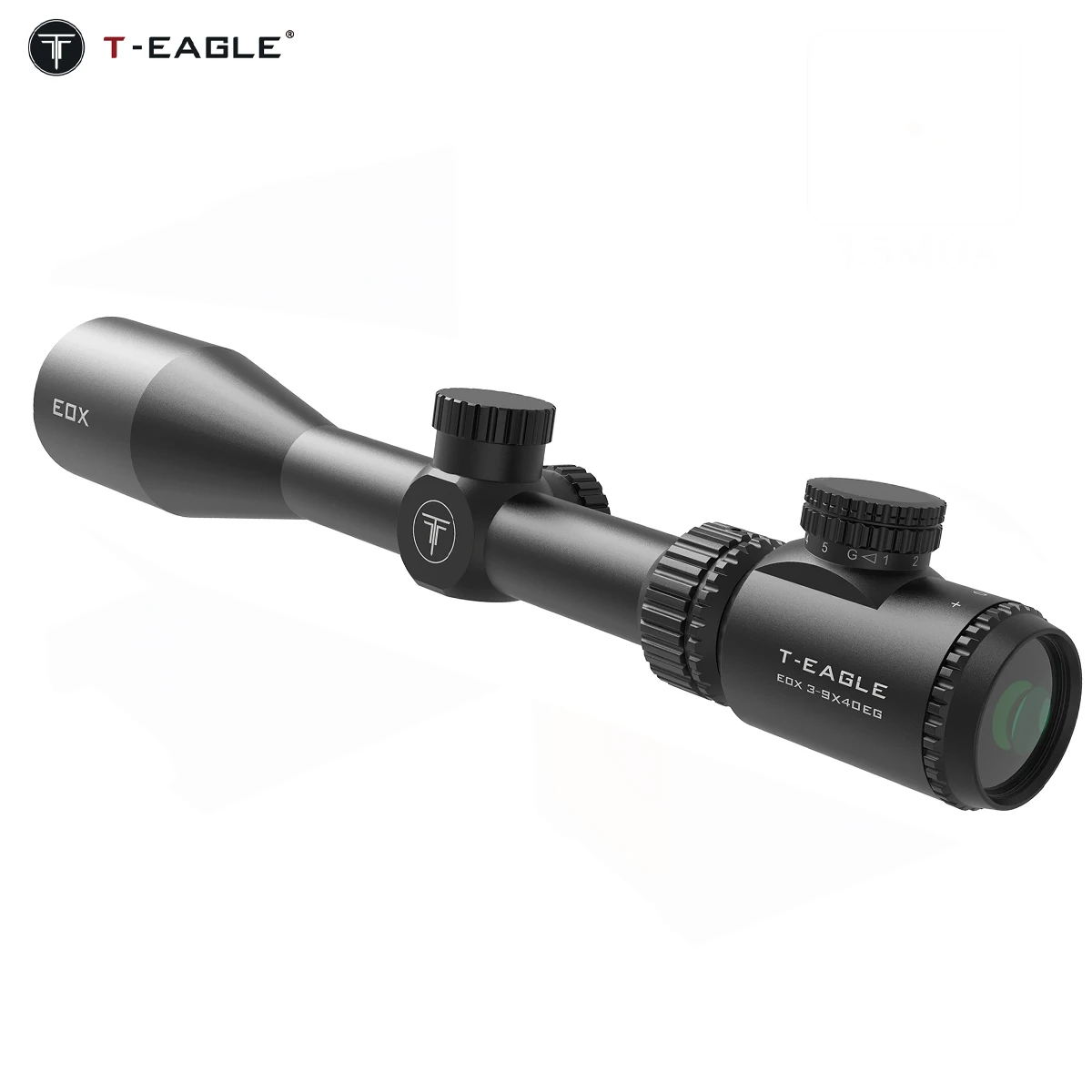 Mira telescópica para airsoft 3-9x40 con retícula iluminada multicolor - imagen 2