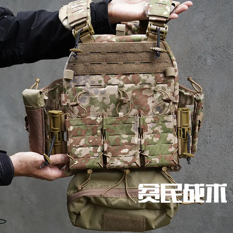 Chaleco táctico KSK ligero con liberación rápida - imagen 3