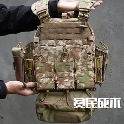 Chaleco táctico KSK ligero con liberación rápida