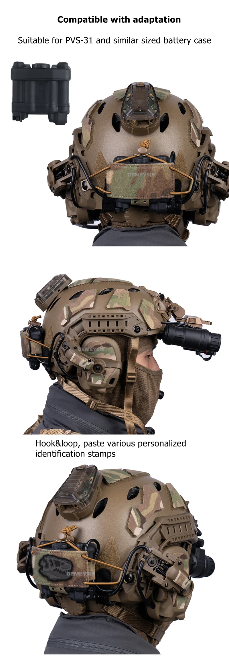 Funda ligera para casco Airsoft
