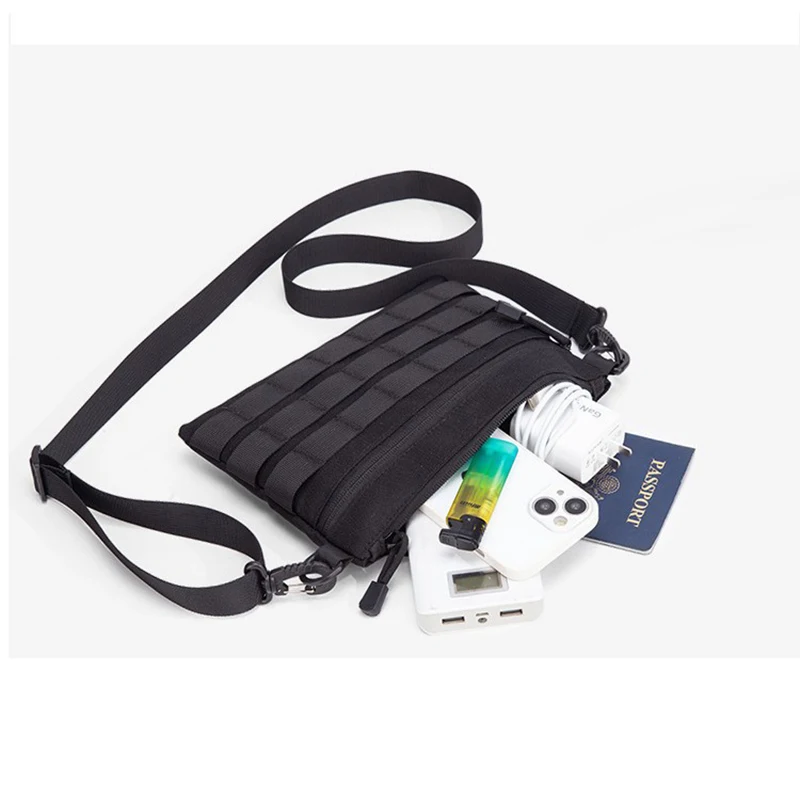 Bandolera táctica MOLLE de nylon 600D EDC con webbing modular - imagen 2