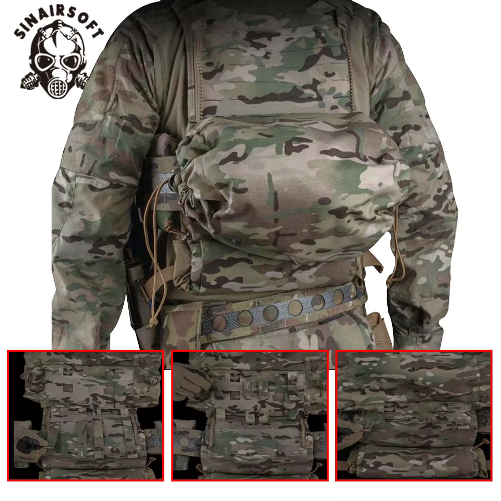 SINAIRSOFT Bolsa táctica multifunción para máscara de Gas CS Molle - imagen 5