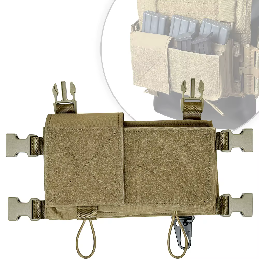 MK3 MK4 Chaleco táctico 500D con panel frontal MOLLE y banda abdominal - imagen 4