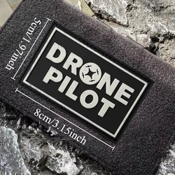 Parche moral PVC Piloto de Dron – Táctico con velcro
