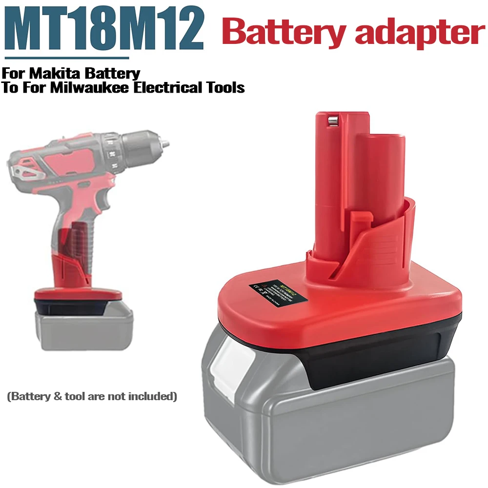 Adaptador de batería para herramientas Makita a Milwaukee ion-litio - imagen 4