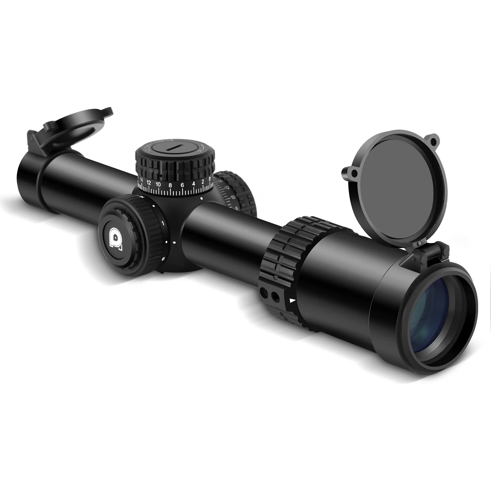 Mira telescópica LPVO FFP para rifle táctica con montura cantilever - imagen 5