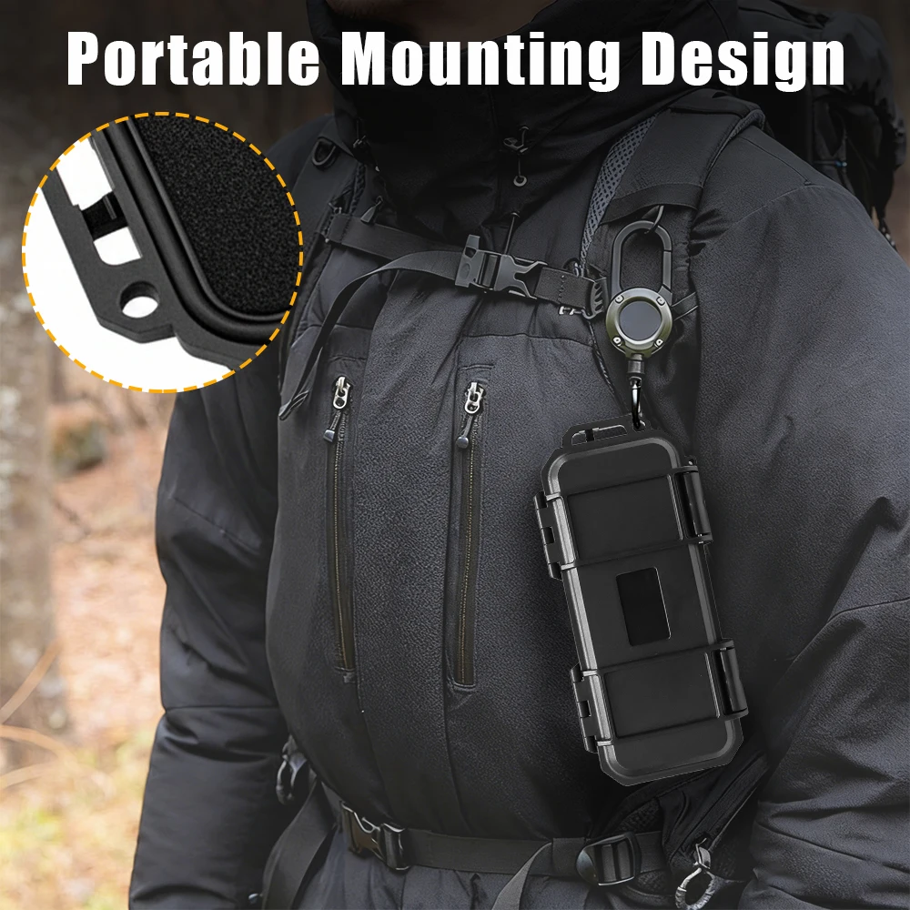Caja estanca EDC de ABS resistente a golpes, impermeable - imagen 4