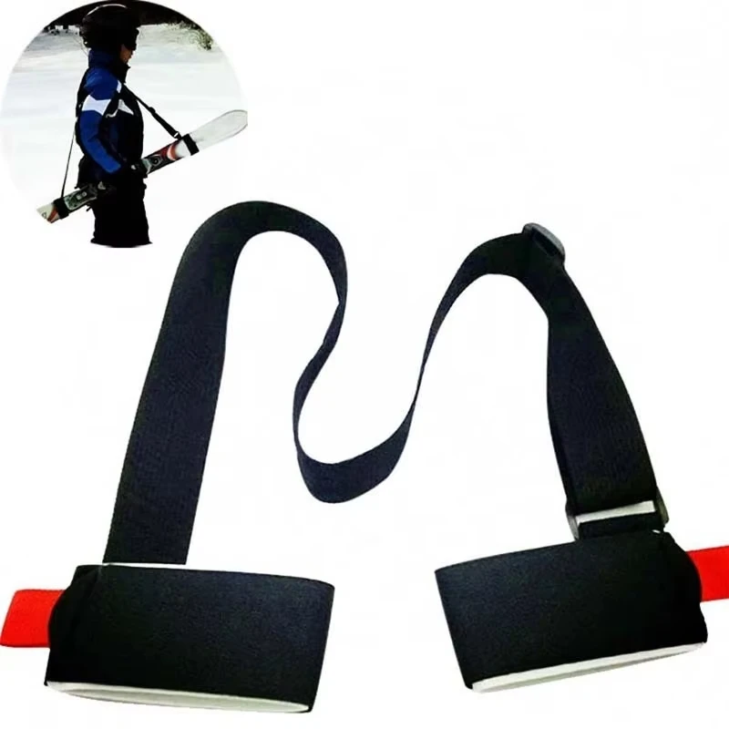 Bastón de ski nylon resistente correa ergonómica hombro ajustable - imagen 3