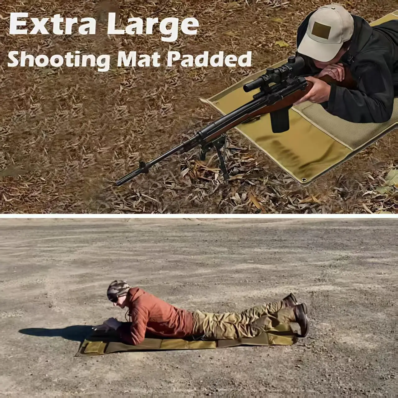 Tapete de apoyo para tiro táctico antideslizante enrollable rifle - imagen 5