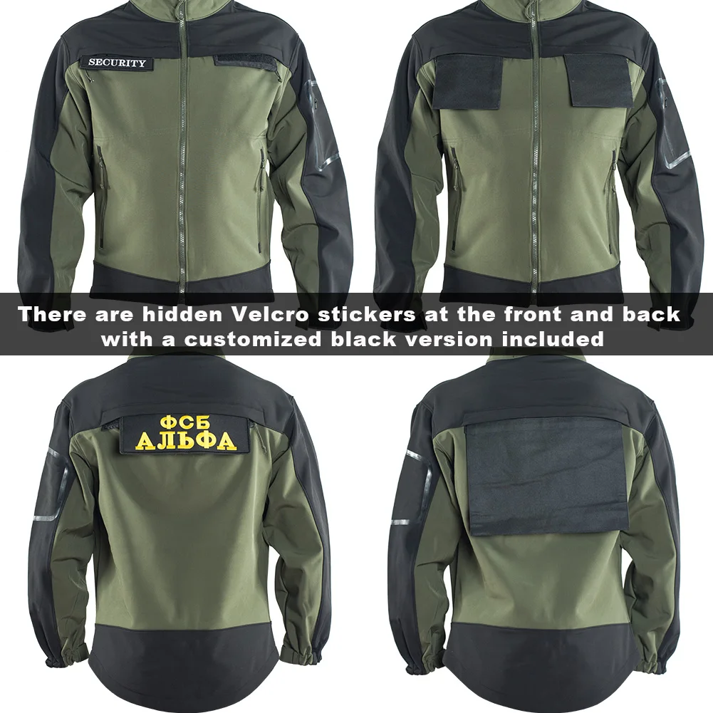 Chaqueta Softshell táctica camouflage – Invierno - imagen 3