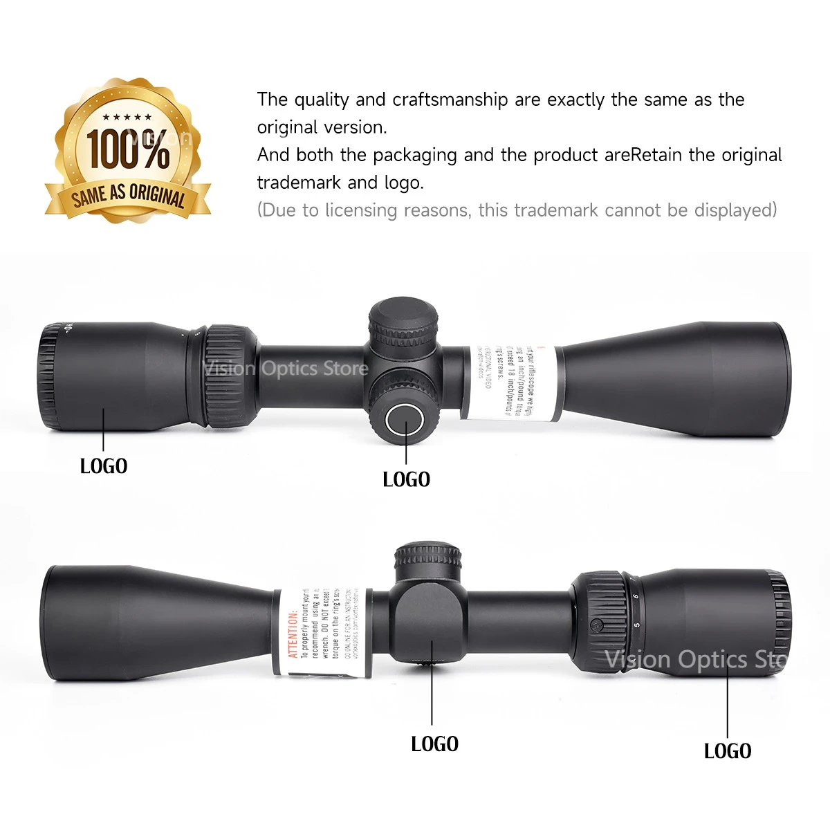 Mira telescópica táctica Optics VTCF II SFP BDC MOA - imagen 2
