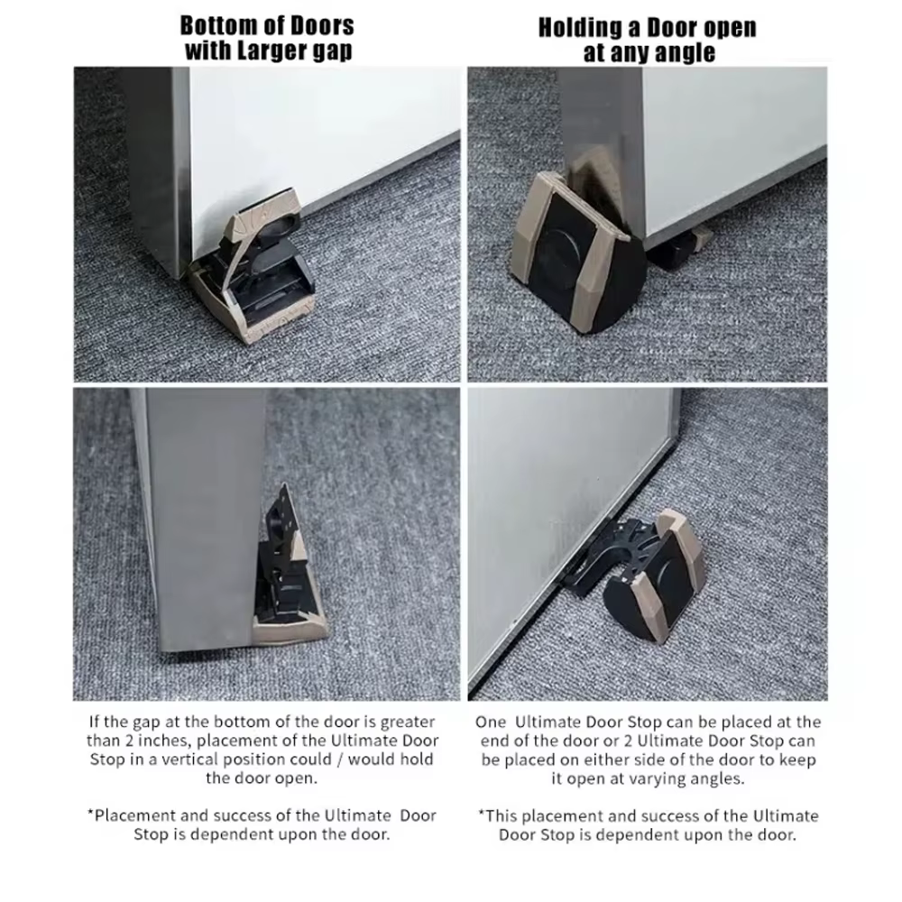 Tope de puerta táctico ligero y compacto para fijación segura - imagen 3