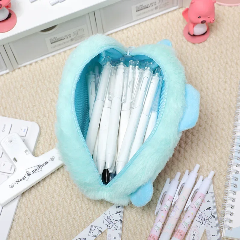 Estuche peluche kawaii dibujos para bolígrafos y rotuladores - imagen 4