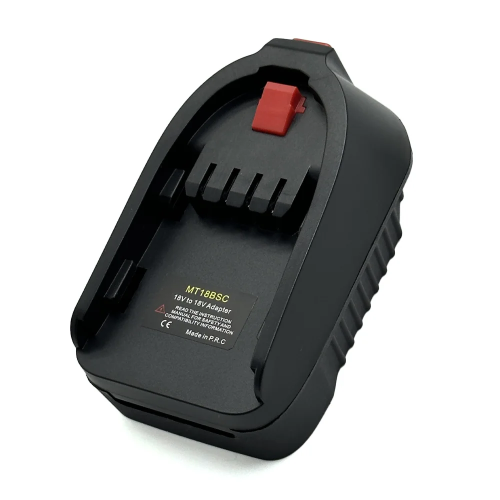 Adaptador instalado en una herramienta inalámbrica compatible